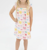 Angel Dear Colorful Bows Sundress & Diaper Cover