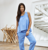 Blanco by Nature Jade Tank Top Azure 48216