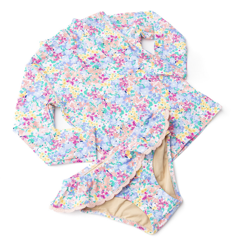 Shade Critters Rash Guard Set-Spring Bloom