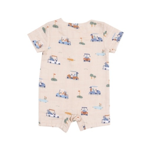 Angel Dear Golf Cart Cuties Henley Shortall Oatmeal