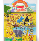 Melissa & Doug Safari Reusable Puffy Sticker Play Set 9106