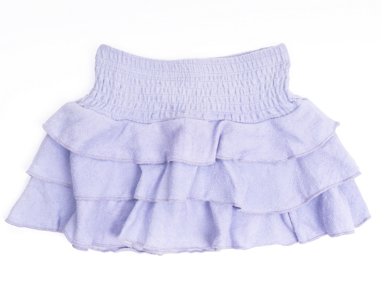 Shade Critters Skirt Terry Smocked - Purple