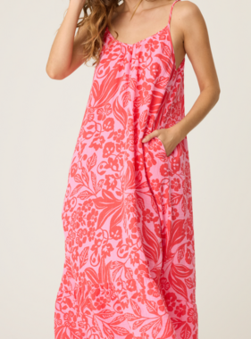 Pj Salvage Dress Bali Bay Floral
