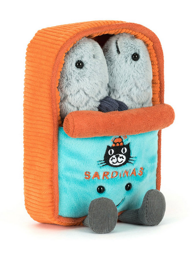 Jellycat Amuseables Sardine Tin A4SDT