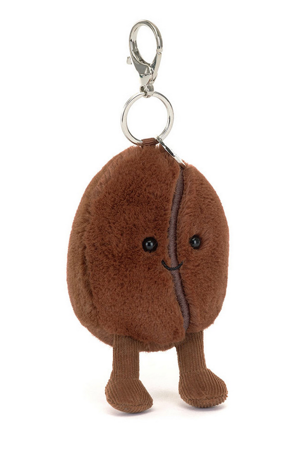Jellycat Amuseables Coffee Bean Bag Charm ACB4BC