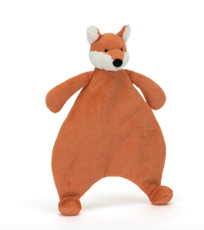Jellycat Bashful Fox Cub Comforter  CMF4FXC