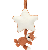 Jellycat Bashful Fox Cub Musical Pull  MP4FXC