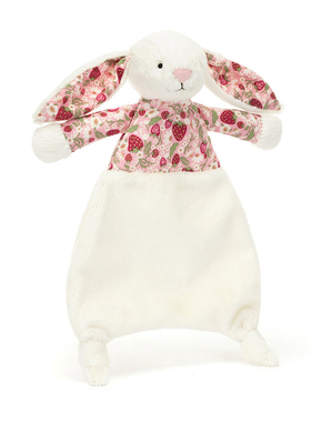 Jellycat Blossom Cream Bunny 'Berry' Comforter