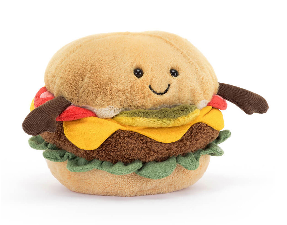 Jellycat Amuseables Burger A2BU