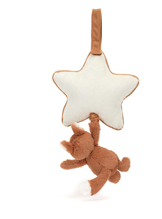 Jellycat Bashful Fox Cub Musical Pull  MP4FXC