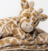 Jellycat Bashful Giraffe Blankie  BLNK2GF