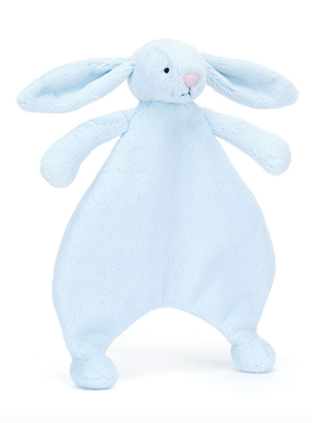 Jellycat Bashful Blue Bunny Comforter  CMF4BB