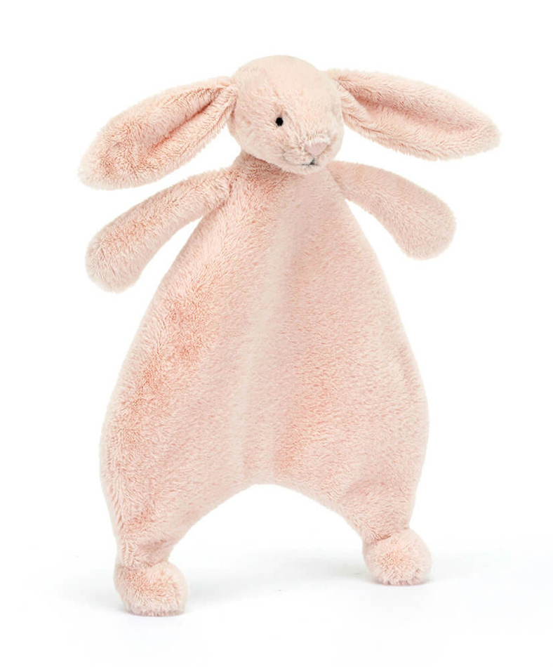 Jellycat Bashful Blush Bunny Comforter CMF4BLU