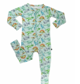 Lev Baby Landon Convertible Romper-Dino