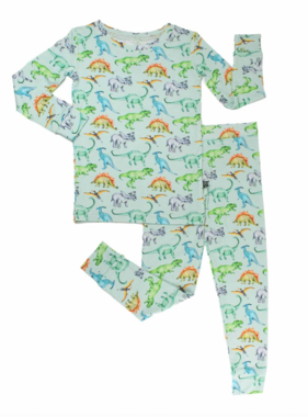 Lev Baby Landon Loungewear-Dinosaur