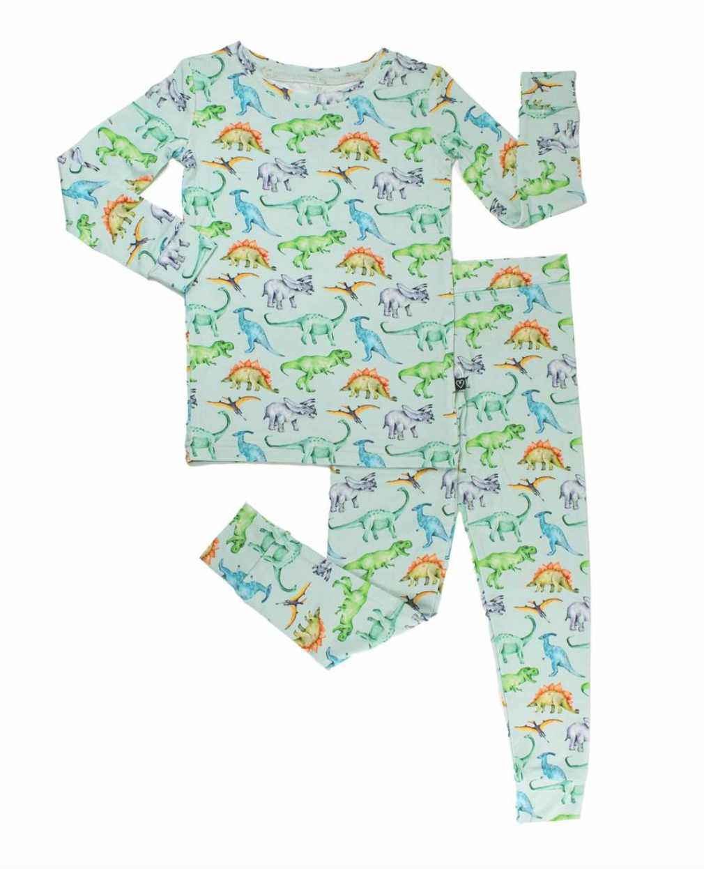 Lev Baby Landon Loungewear-Dinosaur