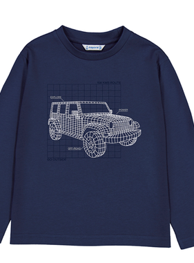 Mayoral 4088 37 Glow in Dark Car Tee