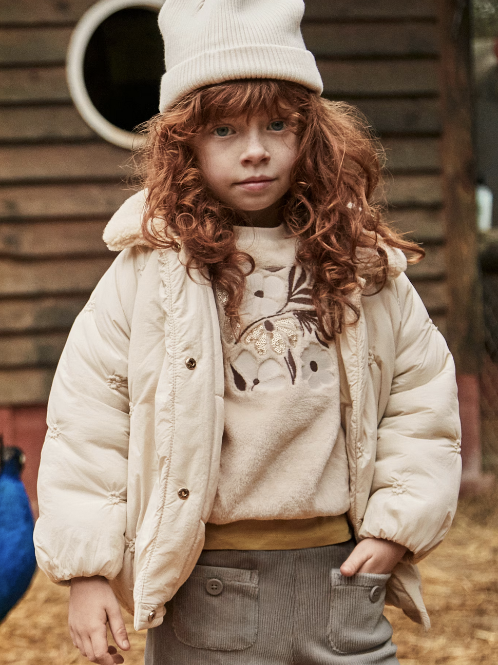 Mayoral 4446 20 Padded Jacket-Sand