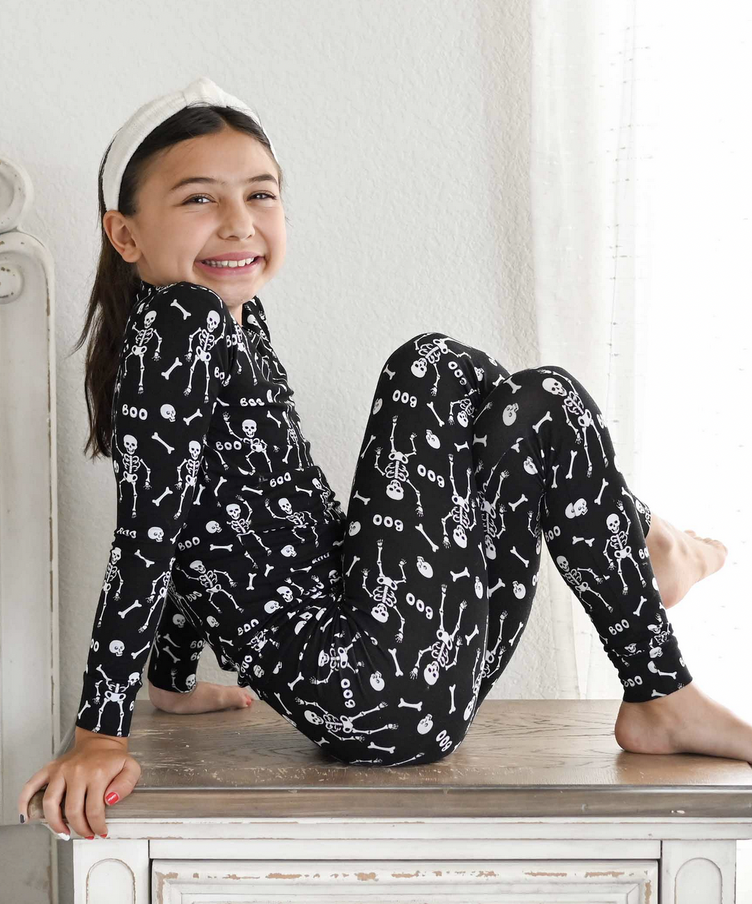Lev Baby Damien Loungewear-Skeleton