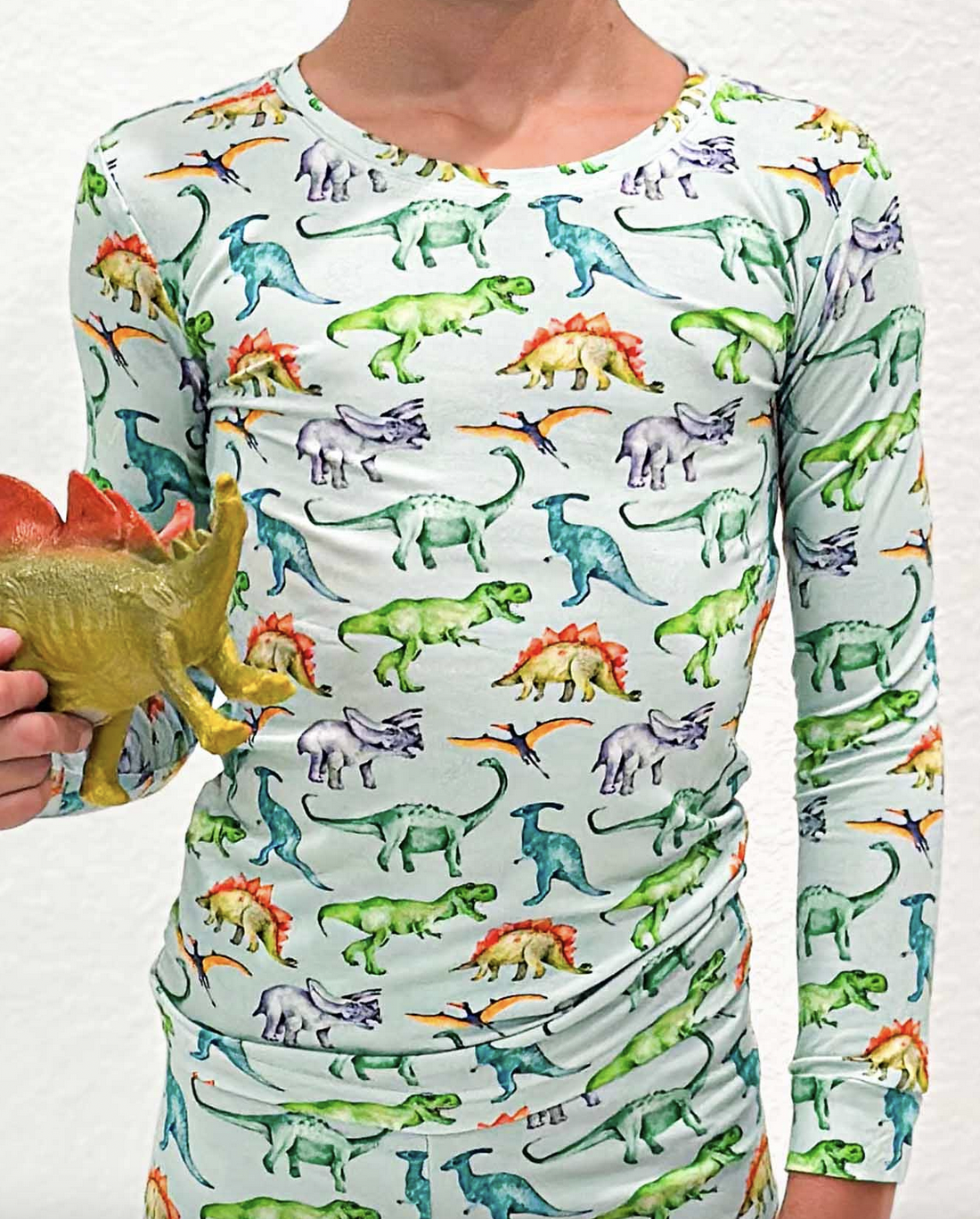 Lev Baby Landon Loungewear-Dinosaur