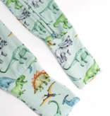Lev Baby Landon Convertible Romper-Dino