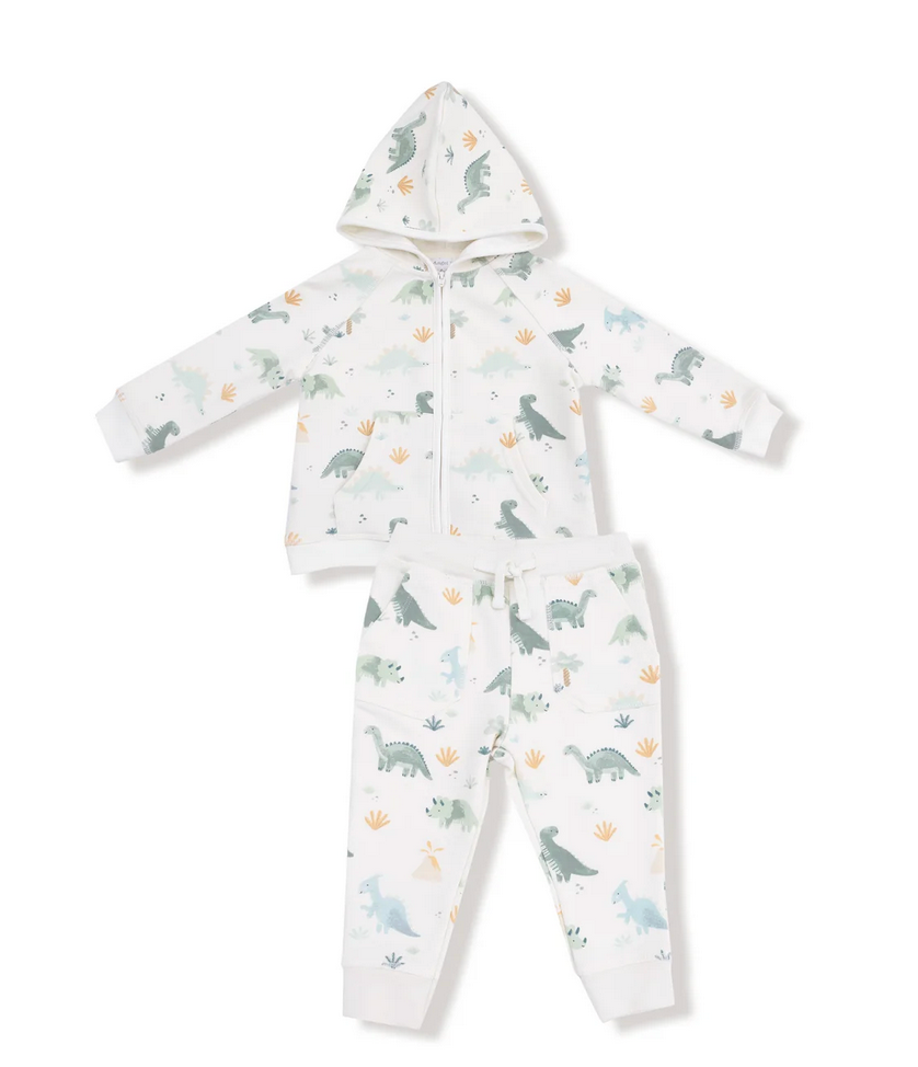 Angel Dear Soft Dino Set-Green
