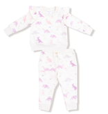 Angel Dear Soft Dino Set-Purple