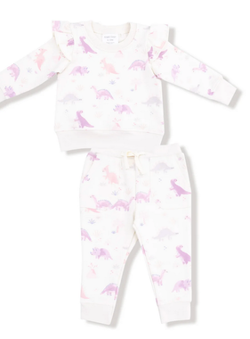 Angel Dear Soft Dino Set-Purple