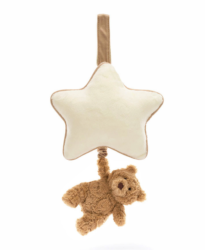 Jellycat Bartholomew Bear Musical Pull  MP4BAR