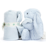 Jellycat Bashful Blue Bunny Soother STH4BB