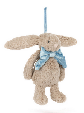 Jellycat Bashful Beige Bunny Decoration BAS6BD