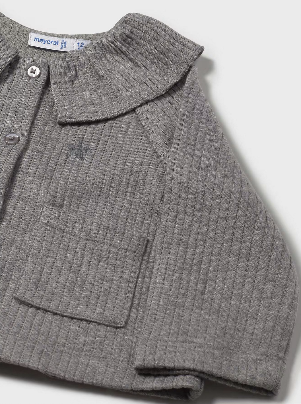 Mayoral 2431 44 Knit Jacket Siver