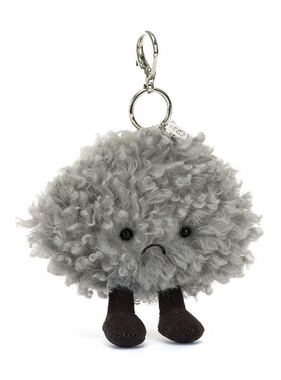 Jellycat Amuseables Storm Cloud Bag Charm A4SCLBC