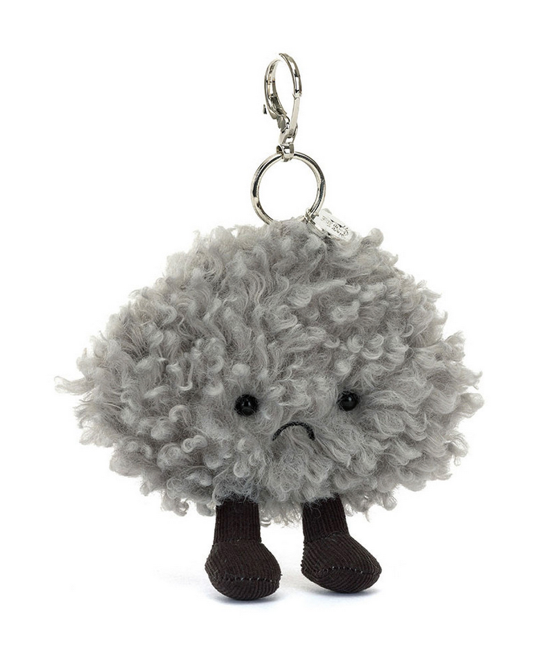 Jellycat Amuseables Storm Cloud Bag Charm A4SCLBC