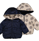 Mayoral 2437 60 Reversible Floral Coat