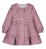 Mayoral 2910 85 Vichy Dress Rose