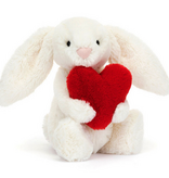 Jellycat Bashful Red Love Heart Bunny Original
