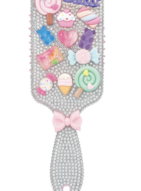 Iscream Charming Rhinestone Paddle Brush 880-579