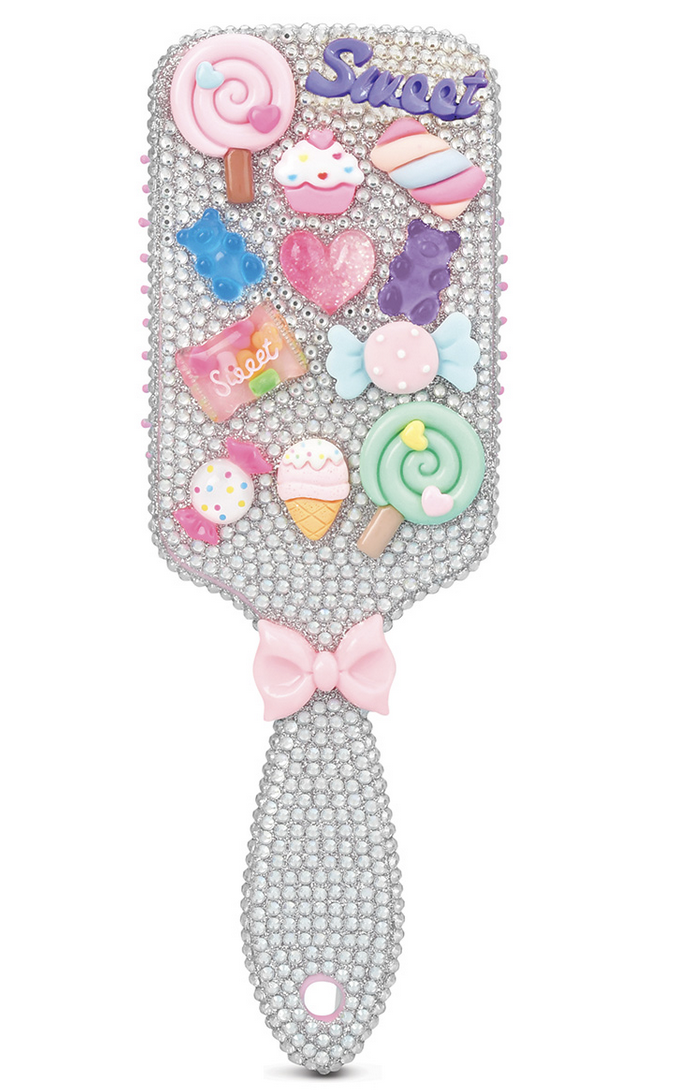 Iscream Charming Rhinestone Paddle Brush 880-579