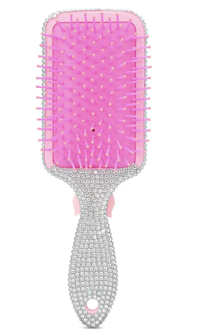 Iscream Charming Rhinestone Paddle Brush 880-579