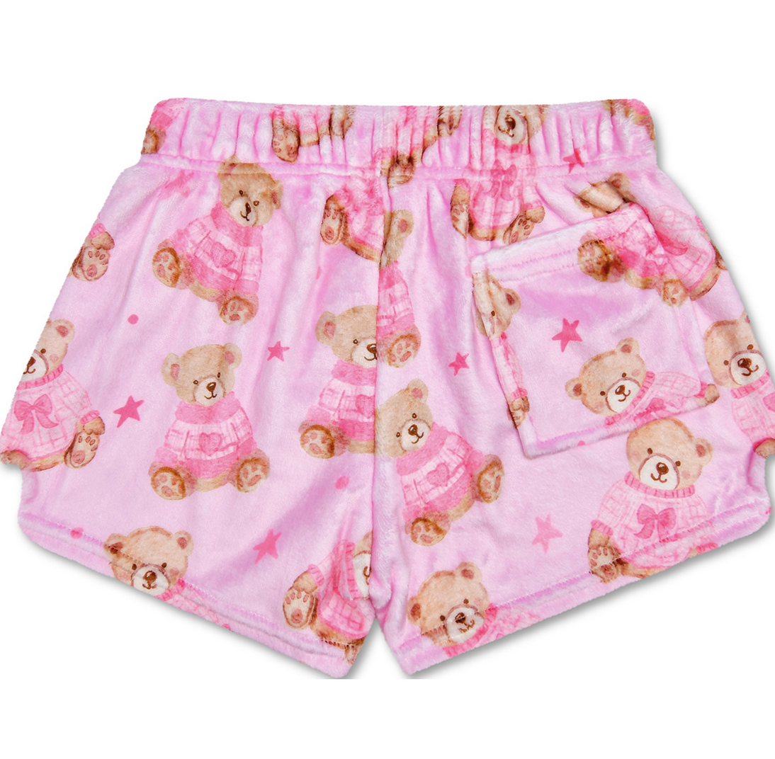 Iscream Beary Cute Plush Shorts 820-3881