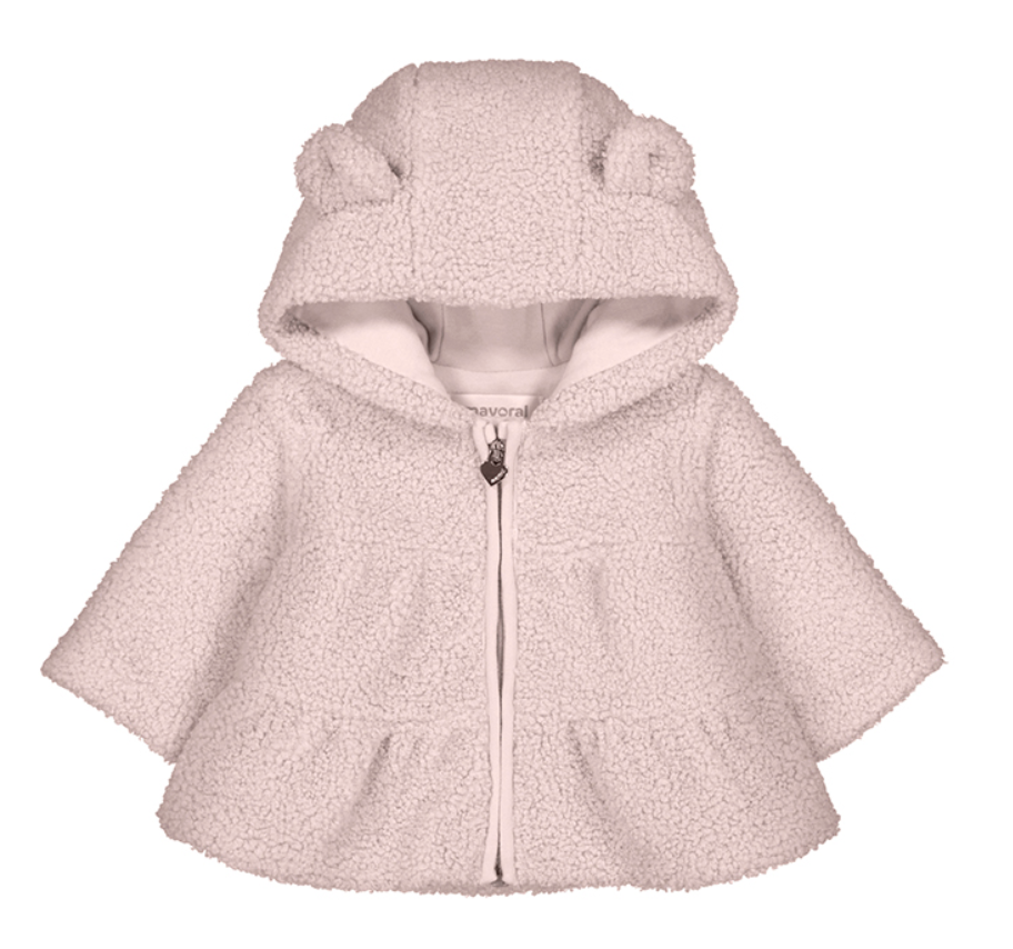 Mayoral 2413 34 Knit Jacket-Baby Rose