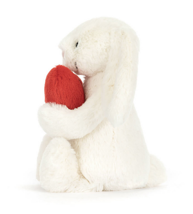Jellycat Bashful Red Love Heart Bunny Original