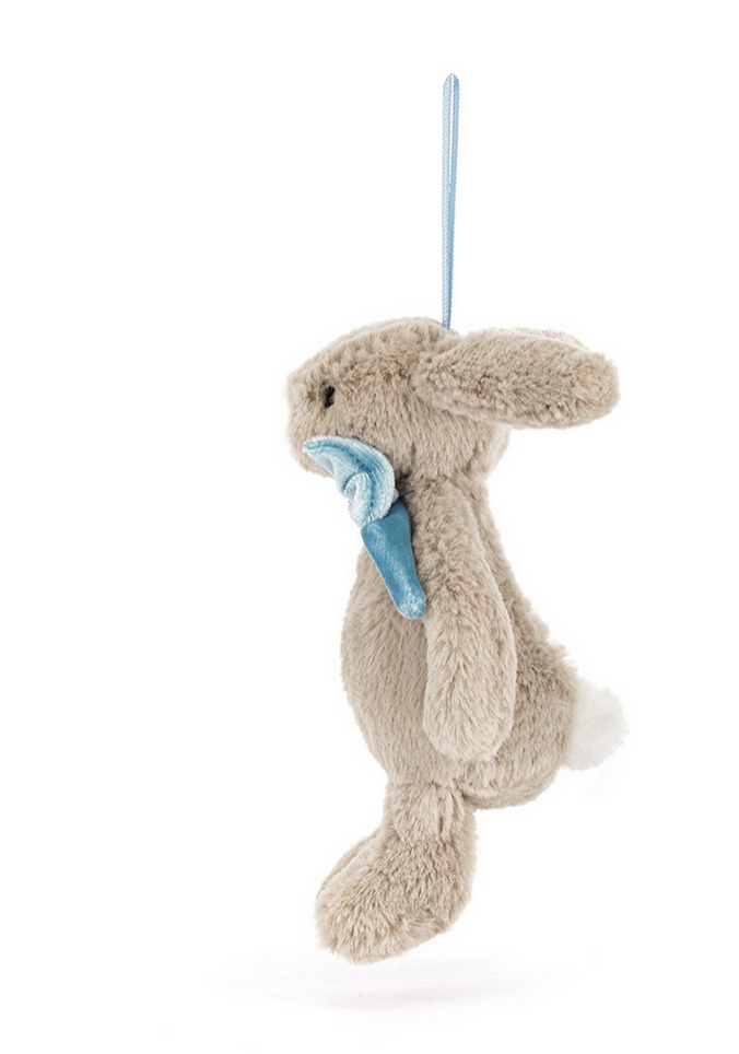 Jellycat Bashful Beige Bunny Decoration BAS6BD