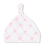 Angel Dear Ribbon Bow Trellis - Knotted Hat 0-3M