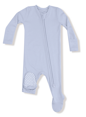 Angel Dear Niagara Mist Zip Footie