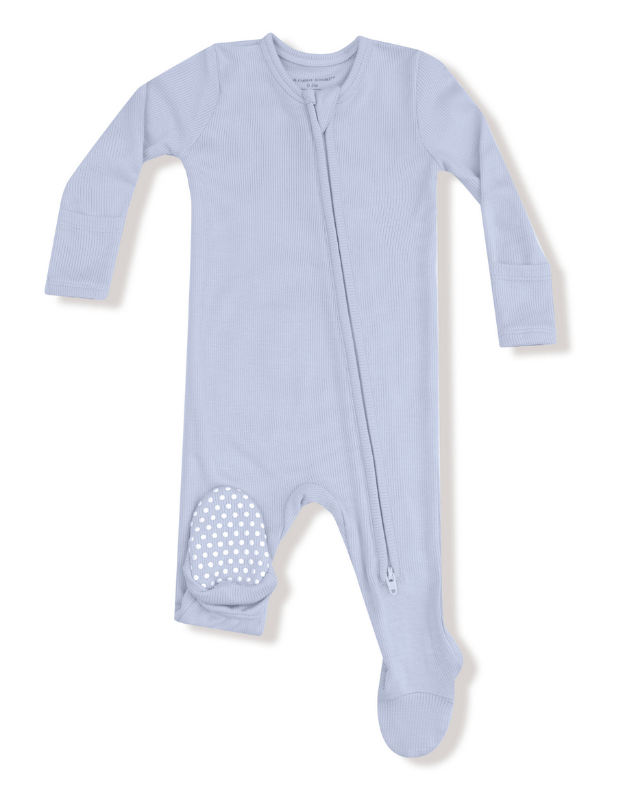 Angel Dear Niagara Mist Zip Footie