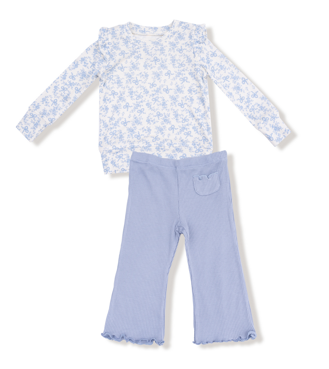 Angel Dear Romi Floral Shirt/ Pant Set