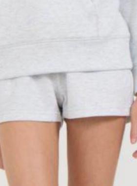 Ocean Drive Kids Cloud Fleece OD Shorts-Spring Grey