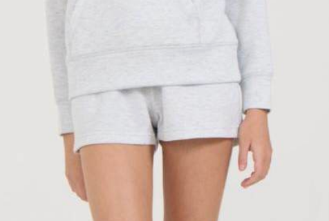 Vintage Havana Cloud Fleece OD Shorts-Spring Grey